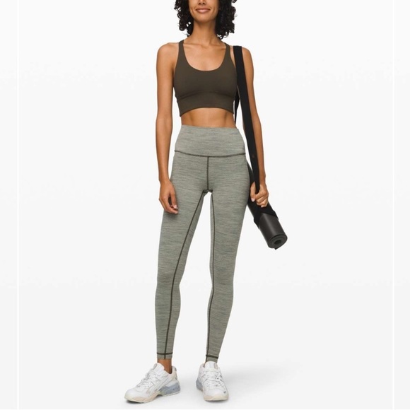 Lululemon Wunder Under High Rise Tight 28" *Luxtreme Sage Green 2 - Picture 1 of 10